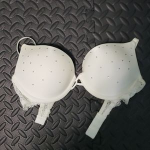 Rhinestone studded Bra